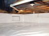 Crawl space moisture barriers installed in Memphis, Jonesboro, Cordova