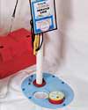 An installed crawl space sump pump by Arlington waterproofers
