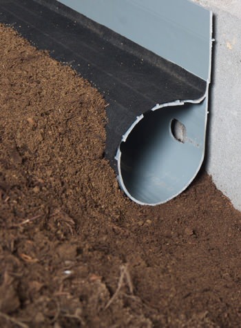 crawl space drain system installed in Batesville