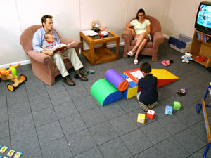 Waterproof basement flooring installed in a family room in Oxford, Tennessee, Mississippi and Arkansas