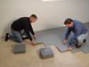 Basement Floor Matting & Vapor Barrier Tiles for carpeting and floor finishing in Collierville