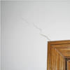 wall cracks along a doorway in a Jackson home.