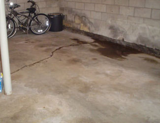 basement floor crack repair system in Tennessee, Mississippi and Arkansas