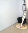basement wall product and vapor barrier for Little Rock wet basements